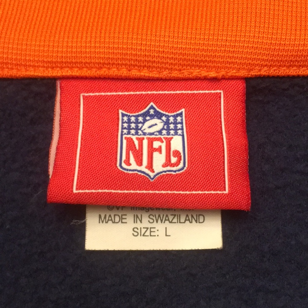Broncos Fleece NFL Jacket Size L - Picture 4 of 6